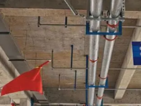 饶平管廊支架的安装方法